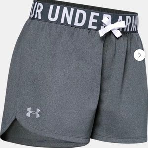 Girls Under Armour athletic shorts